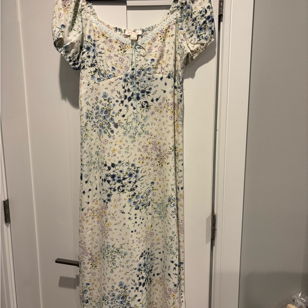 Floral Print Women's Dress